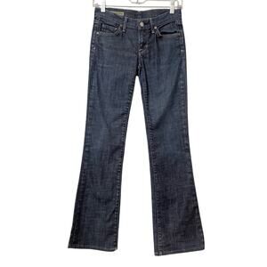 Citizens of Humanity Low Rise Y2K Bootcut Rainbow Back Pocket Jeans Womens 24
